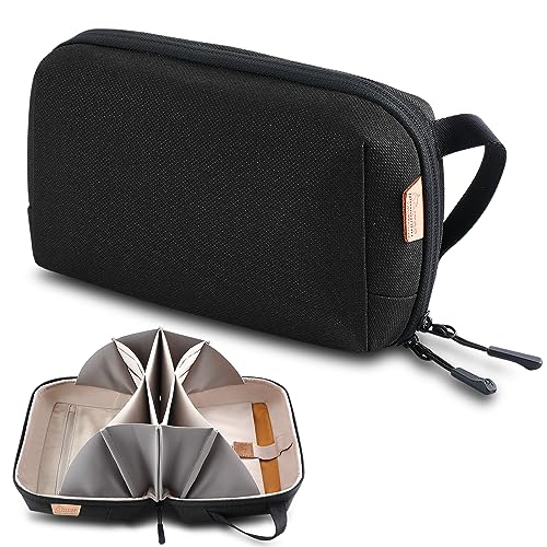 SIMTOP Kabeltasche Organizer Tasche für SD Karten Laptop Storage Cable Bag Zubehörtasche für Reise Arbeit Schwarz SIMTOP Kabeltasche Organizer Tasche für SD Karten Laptop Storage Cable Bag Zubehörtasche für Reise Arbeit Schwarz von SIMTOP