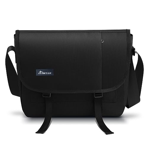 SIMTOP Tablet Tasche Umhängetasche Herren Studententasche Bag Tasche Messenger Bag mit Gepolstertem Schultasche für Arbeit,Schule,Business Outdoor Büro Uni Reise Schwarz SIMTOP Tablet Tasche Umhängetasche Herren Studententasche Bag Tasche Messenger Bag mit Gepolstertem Schultasche für Arbeit,Schule,Business Outdoor Büro Uni Reise Schwarz von SIMTOP