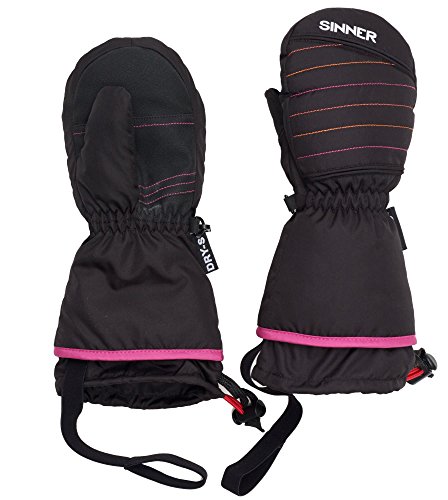 SINNER Kinder Stratton Mitten, Black, 5-6 SINNER Kinder Stratton Mitten, Black, 5-6 von SINNER