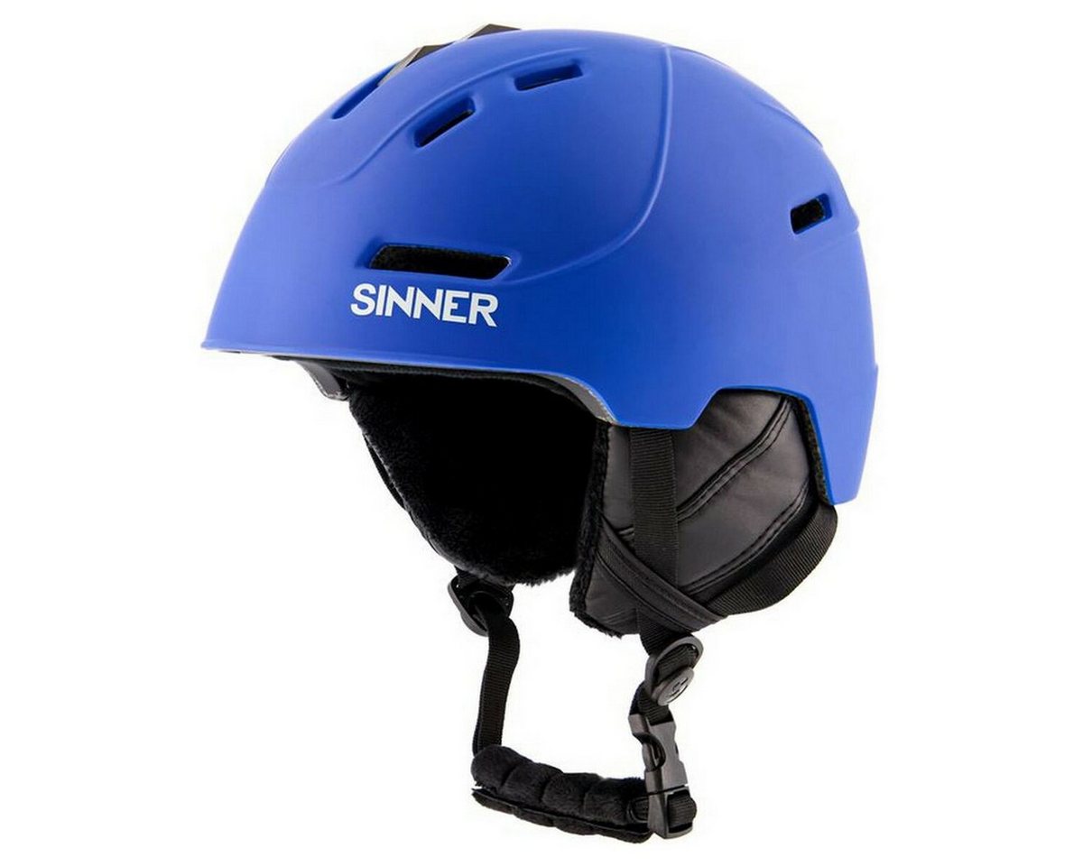 SINNER Motorradhelm, Skihelm Sinner Silverton Blau Bunt Unisex-Erwachsene Unisex 59-63 cm von SINNER