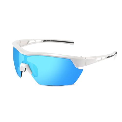 SINSPORT eyewear Fahrradbrille Kinder, UV400 Schutz Sonnenbrille für Jungen Mädchen, Outdoorsport Radbrille Sportbrille SINSPORT eyewear Fahrradbrille Kinder, UV400 Schutz Sonnenbrille für Jungen Mädchen, Outdoorsport Radbrille Sportbrille von SINSPORT eyewear