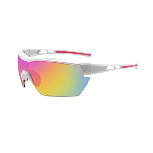 SINSPORT eyewear Fahrradbrille Kinder, UV400 Schutz Sonnenbrille für Jungen Mädchen, Outdoorsport Radbrille Sportbrille SINSPORT eyewear Fahrradbrille Kinder, UV400 Schutz Sonnenbrille für Jungen Mädchen, Outdoorsport Radbrille Sportbrille von SINSPORT eyewear