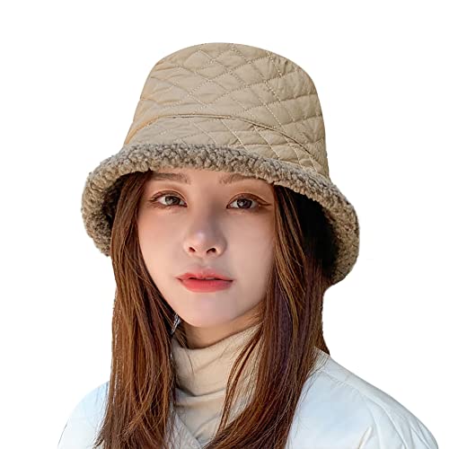 SIQITECH Eimerhut Damen Winter Fischerhut Warmer Wintermütze Verdickt Winterhut Doppelseitig Tragen Wollemütze Ohrschutz Damenhut Elegant Bucket Hut Faltbar Fischermütze für Outdoor Sport Reisen SIQITECH Eimerhut Damen Winter Fischerhut Warmer Wintermütze Verdickt Winterhut Doppelseitig Tragen Wollemütze Ohrschutz Damenhut Elegant Bucket Hut Faltbar Fischermütze für Outdoor Sport Reisen von SIQITECH