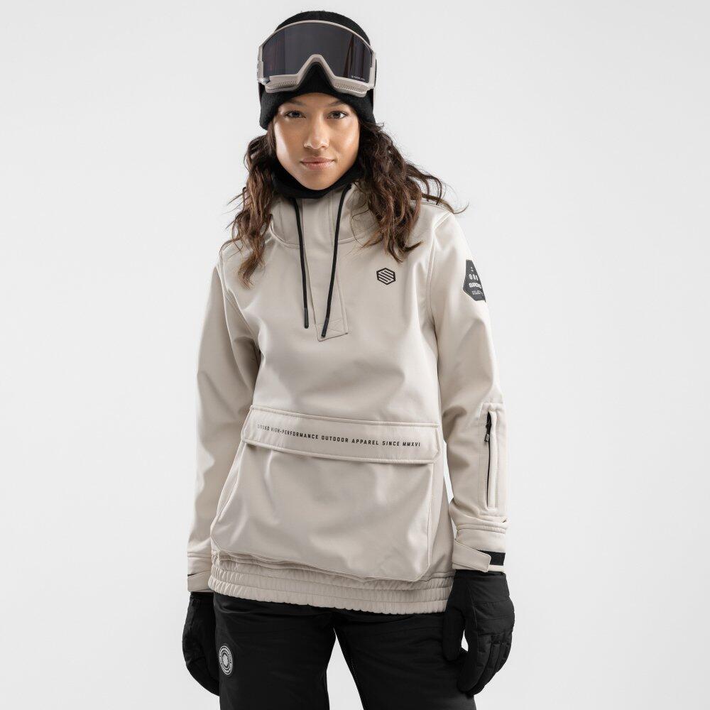 Damen Wintersport snowboardjacke für W3-W Haboob Beige von SIROKO