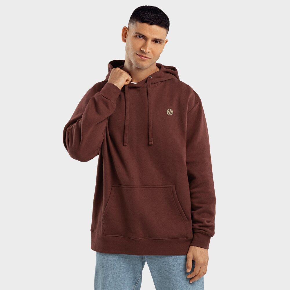 Herren Lifestyle kapuzenpullover React SIROKO Braun von SIROKO