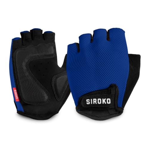 SIROKO - Fahrradhandschuhe Aero Dark Blue - XXS - Blau SIROKO - Fahrradhandschuhe Aero Dark Blue - XXS - Blau von SIROKO