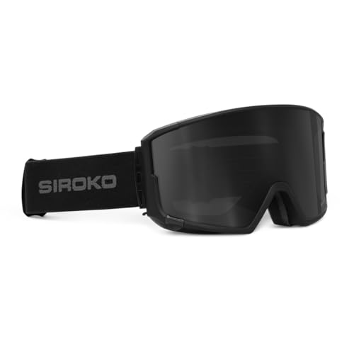 SIROKO - Snowboard- und Skibrillen mit Magnetischer Linse G3 RanquetSchwarz von SIROKO