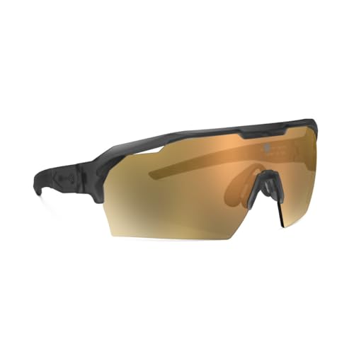 SIROKO - Sonnenbrillen für Radfahren mit Zeiss K4 SRX PRO DunesSchwarz/Kupferrot von SIROKO