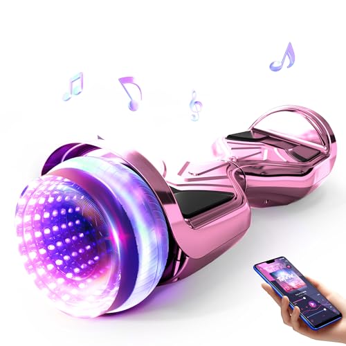 Premium Hoverboard 6.5 inch, hoverboards with Bluetooth, speaker, colored LED lights, gift for children Premium Hoverboard 6.5 inch, hoverboards with Bluetooth, speaker, colored LED lights, gift for children von SISIGAD