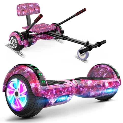 SISIGAD Hoverboard für Kinder, 6,5 Zoll Hoverboard mit Bluetooth und LED-Licht, leistungsstarker Doppelmotor, Geschenk für Kinder SISIGAD Hoverboard für Kinder, 6,5 Zoll Hoverboard mit Bluetooth und LED-Licht, leistungsstarker Doppelmotor, Geschenk für Kinder von SISIGAD