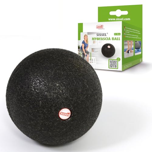 Sissel Myofascia Ball 12 cm schwarz | Faszienball zur gezielten Massage | Massageball für Füße & Rücken | Triggerball für tiefes Gewebe | Therapieball zur Regeneration | Massagekugel für Triggerpunkte Sissel Myofascia Ball 12 cm schwarz | Faszienball zur gezielten Massage | Massageball für Füße & Rücken | Triggerball für tiefes Gewebe | Therapieball zur Regeneration | Massagekugel für Triggerpunkte von SISSEL