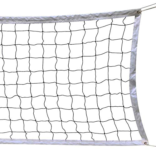SIVENKE Volleyball Netz faltbar Standard 9.5m x 1m Volleyball Ersatznetz Garten/Strand Sport Net für Federball Tennis Volleyball inkl. Tragetasche SIVENKE Volleyball Netz faltbar Standard 9.5m x 1m Volleyball Ersatznetz Garten/Strand Sport Net für Federball Tennis Volleyball inkl. Tragetasche von SIVENKE