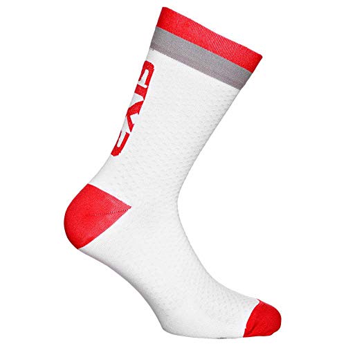 SIX2 Kurze Socken Luxury RED/GREY-35/38 Unisex Erwachsene, rot/grau, 35/38 SIX2 Kurze Socken Luxury RED/GREY-35/38 Unisex Erwachsene, rot/grau, 35/38 von SIXS