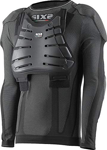 SIX2 Schutzshirt ml Kids CARBON-10Y Unisex Kinder, Black Carbon, 10Y SIX2 Schutzshirt ml Kids CARBON-10Y Unisex Kinder, Black Carbon, 10Y von SIXS