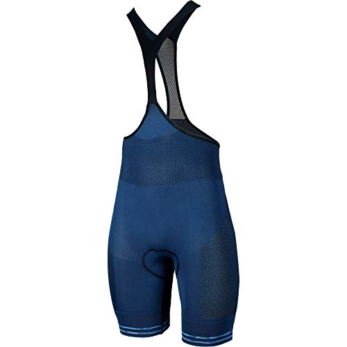 SIX2 WOM Clima Bib, Damen, Avio/Light Blue, L von SIXS