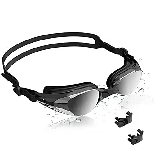 SIXIUDIA Mirror Unisex-Schwimmbrille für Erwachsene,Schwimmbrille mit Breiten Gläsern, Selbstjustierender Nasensteg, Orbit-Proof Dichtungen,UV-Schutz, SIXIUDIA Mirror Unisex-Schwimmbrille für Erwachsene,Schwimmbrille mit Breiten Gläsern, Selbstjustierender Nasensteg, Orbit-Proof Dichtungen,UV-Schutz, von SIXIUDIA