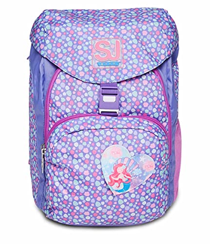 SJ Schulranzen, gepolstert & flexibel, mit Trinkflaschenfach, Seitentaschen, Brust- und Hüftgurt; nachhaltiges Gewebe; Rucksack für Grundschule&Freizeit, Mädchen & Jungen, MICROLIGHT- LOVELY DOTS SJ Schulranzen, gepolstert & flexibel, mit Trinkflaschenfach, Seitentaschen, Brust- und Hüftgurt; nachhaltiges Gewebe; Rucksack für Grundschule&Freizeit, Mädchen & Jungen, MICROLIGHT- LOVELY DOTS von SJ GANG STYLE JAM GANG