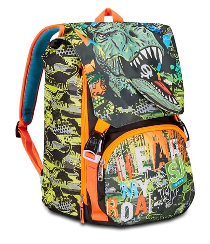 SJ GANG STYLE JAM GANG RexMe Rucksack, Kinder und Jugendliche, Schwarz, Einheitsgröße, Schwarz, Taglia unica, Rucksack Backpacks SJ GANG STYLE JAM GANG RexMe Rucksack, Kinder und Jugendliche, Schwarz, Einheitsgröße, Schwarz, Taglia unica, Rucksack Backpacks von SJ GANG STYLE JAM GANG