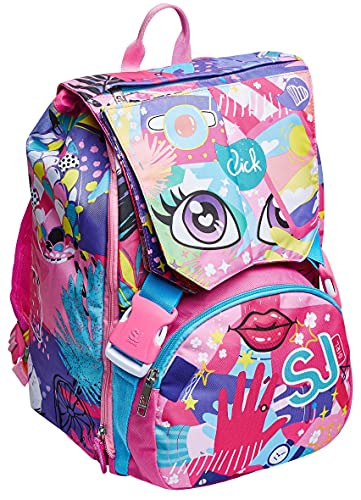 Sj Gang Erweiterbarer Schulrucksack — ausziehbare Gesichter — Wendbare Klappe — Grundschule Sj Gang Erweiterbarer Schulrucksack — ausziehbare Gesichter — Wendbare Klappe — Grundschule von SJ GANG STYLE JAM GANG