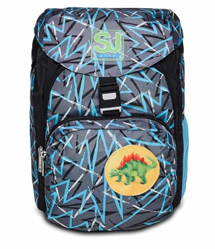 SJ Schulranzen, gepolstert & flexibel, mit Trinkflaschenfach, Seitentaschen, Brust- und Hüftgurt; nachhaltiges Gewebe; Rucksack für Grundschule&Freizeit, Mädchen & Jungen, MICROLIGHT- THUNDERCHECK SJ Schulranzen, gepolstert & flexibel, mit Trinkflaschenfach, Seitentaschen, Brust- und Hüftgurt; nachhaltiges Gewebe; Rucksack für Grundschule&Freizeit, Mädchen & Jungen, MICROLIGHT- THUNDERCHECK von SJ GANG STYLE JAM GANG