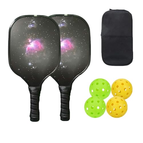 Pickleball-Schläger Pickleball Racket 4 Balls Outdoor Carrying Case Set-Set 6 von SJFYB