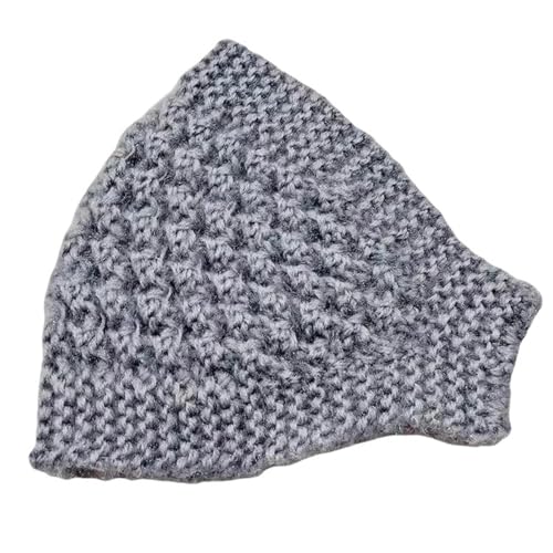 SJFYB Stirnband Damen Winter Winter Einfaches Weiches Warmes Gestricktes Stirnband Casual Ohrschützer Kopfbedeckung-Grau von SJFYB