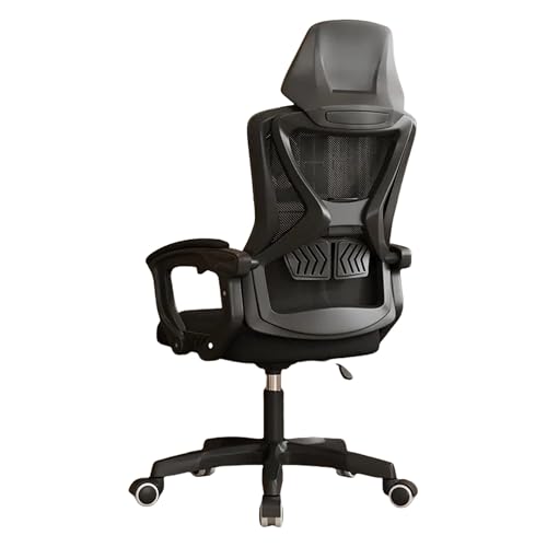 Ergonomic Office Gaming Desk Stuhl mit einstellbarem, atmungsaktivem Mesh -Kopf -Kopf -Kopf -PC -Stuhl für die Studienarbeit, die Führungskräfte lebt, Schlafzimmer Comfy Mesh Home Chair für Computer von SJHDHDA