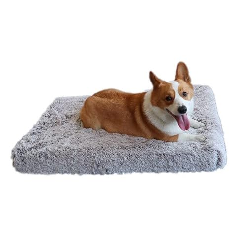 SJHDHDA 1 Stück großes orthopädisches Hundebett, weiche Haustiermatratze aus Plüsch, Memory Foam-Sofa mit abnehmbarem, waschbarem Bezug, Mattenkissen für große Katzen und Hunde Learned extensively von SJHDHDA