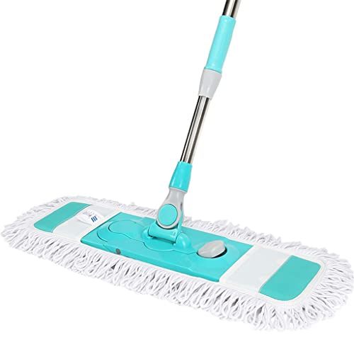 SJHDHDA Mop StainlessTeleskopgriff Staubpad Push Premium Mop Robuster, Verstellbarer, drehbarer Mop Learned extensively von SJHDHDA