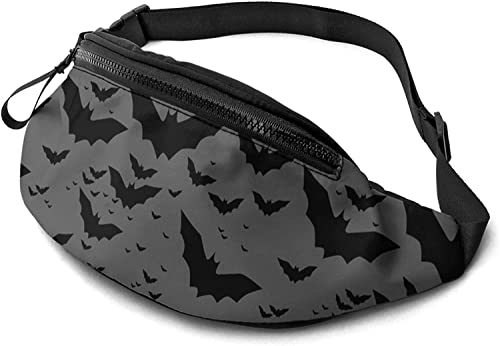 Fledermaus-Bauchtasche für Damen und Herren, lässige Gürteltasche, Crossbody-Bauchtasche mit verstellbarem Gurt, für Outdoor, Laufen, Wandern, siehe abbildung, Einheitsgröße, Lässiger Tagesrucksack Fledermaus-Bauchtasche für Damen und Herren, lässige Gürteltasche, Crossbody-Bauchtasche mit verstellbarem Gurt, für Outdoor, Laufen, Wandern, siehe abbildung, Einheitsgröße, Lässiger Tagesrucksack von SJOAOAA