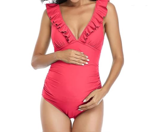 SJTJSPX Badeanzug Schwangerschafts Badeanzüge Einteiliger Bademode V Ausschnitt Umstandsbikini Damen Swimsuit Schwangere Monokini Verstellbar Umstandsbademode für Strand Pool Dusche Umstandskleidung SJTJSPX Badeanzug Schwangerschafts Badeanzüge Einteiliger Bademode V Ausschnitt Umstandsbikini Damen Swimsuit Schwangere Monokini Verstellbar Umstandsbademode für Strand Pool Dusche Umstandskleidung von SJTJSPX