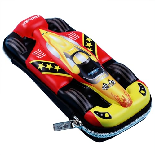 SJTJSPX Federmappe Junge Mädchen Federtasche Kinder Schlamppermäppchen Sportwagen Wasserdicht Federmäppchen 3D Stiftetasche Große Kapazität Pencil Case Schreibwaren Aufbewahrung für Büro Schule SJTJSPX Federmappe Junge Mädchen Federtasche Kinder Schlamppermäppchen Sportwagen Wasserdicht Federmäppchen 3D Stiftetasche Große Kapazität Pencil Case Schreibwaren Aufbewahrung für Büro Schule von SJTJSPX