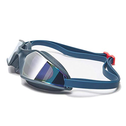 SJZZJSBX Schwimmbrille, Schwimmbrille für Herren, Damen, Teenager, Anti-Beschlag, auslaufsicher, mehrere Auswahlmöglichkeiten (Farbe: Blau) von SJZZJSBX