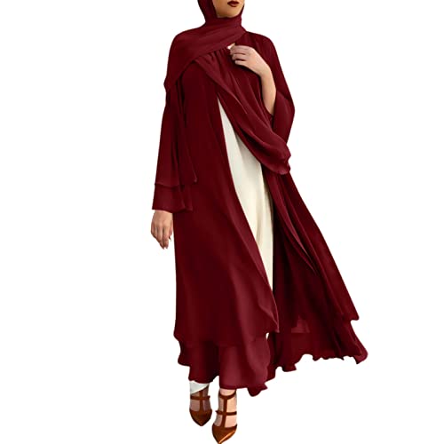 Abaya Damen Elegant Muslimische Kleider Gebetskleidung Für Frauen Hijab Kleid Afrikanische Kleider Namaz Elbisesi Kadin Rot S Abaya Damen Elegant Muslimische Kleider Gebetskleidung Für Frauen Hijab Kleid Afrikanische Kleider Namaz Elbisesi Kadin Rot S von SKFLABOOF