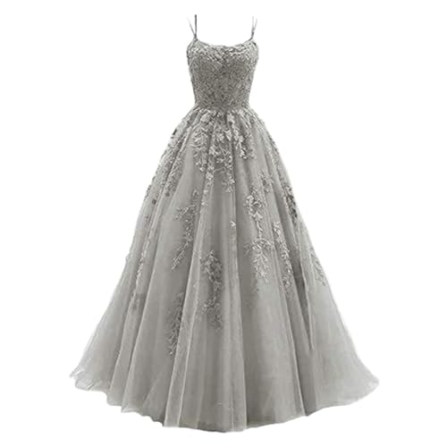 Abendkleider Elegant Für Hochzeit Ballkleider Lang Mit Corsage Kleider Teenager Verlobungskleid Prom Dress A-Linie Hochzeitsgäste Jumpsuit Schick Grau, M Abendkleider Elegant Für Hochzeit Ballkleider Lang Mit Corsage Kleider Teenager Verlobungskleid Prom Dress A-Linie Hochzeitsgäste Jumpsuit Schick Grau, M von SKFLABOOF
