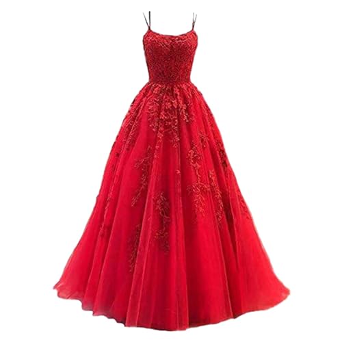 Abendkleider Elegant Für Hochzeit Ballkleider Lang Mit Corsage Kleider Teenager Verlobungskleid Prom Dress A-Linie Hochzeitsgäste Jumpsuit Schick Rot, 3XL Abendkleider Elegant Für Hochzeit Ballkleider Lang Mit Corsage Kleider Teenager Verlobungskleid Prom Dress A-Linie Hochzeitsgäste Jumpsuit Schick Rot, 3XL von SKFLABOOF