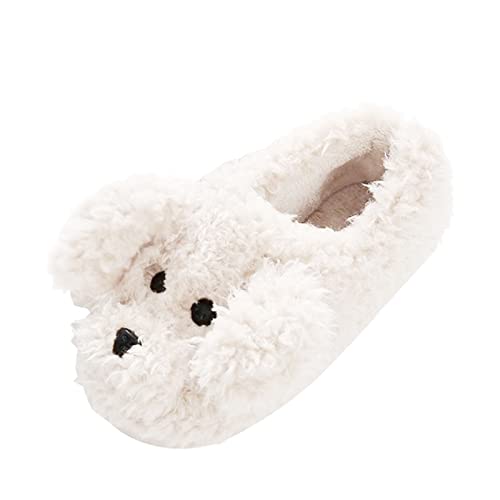 Angebote des Tages Heute, Hausschuhe Damen Slippers Women Lustige Kuschel Herren Lustig Halloween Home Plüsch Schuhe Teenager Mädchen Beige, 39 Angebote des Tages Heute, Hausschuhe Damen Slippers Women Lustige Kuschel Herren Lustig Halloween Home Plüsch Schuhe Teenager Mädchen Beige, 39 von SKFLABOOF