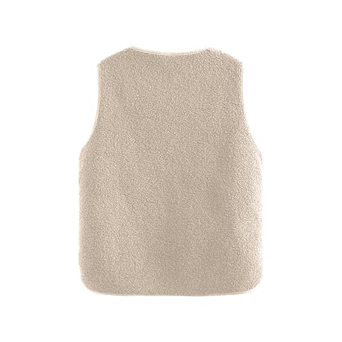 Angebote des Tages Heute Damen, Fleeceweste Damen Teddy Weste Teddyfell Jacke Fleece Für Teddywesten Fall Fashion Outdoor Damen-Westen Beige, M Angebote des Tages Heute Damen, Fleeceweste Damen Teddy Weste Teddyfell Jacke Fleece Für Teddywesten Fall Fashion Outdoor Damen-Westen Beige, M von SKFLABOOF