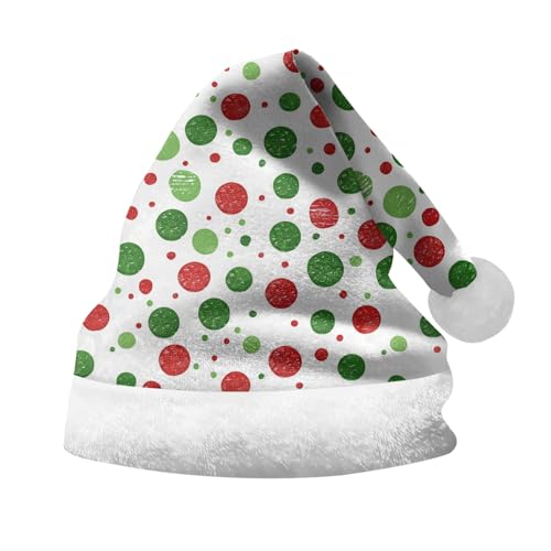 Angebote des Tages Heute blitzangebote, EIN Stück Weihnachtsmützen Erwachsene Nikolausmütze Christmas Hat Klein Weihnachtsmütze Kinder Mini Wichtelmütze Blau, M von SKFLABOOF