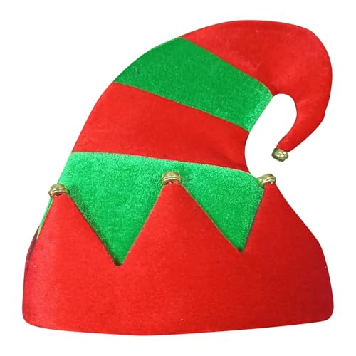 Angebote des Tages Heute blitzangebote, EIN Stück Weihnachtsmützen Erwachsene Weihnachtsmütze Weihnachten Haarschmuck Mini Weihnacht Klein Lustige Kinder Weihnachtsmann Rot, Einheitsgröße von SKFLABOOF