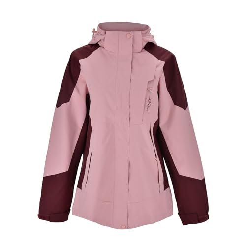 Angebote des Tages Heute blitzangebote, Skijacke Damen Warme Jacke Mens Winter Jacket Jackets Mädchen Winterjacke Wasserdicht Arbeit Herren Skijacken Rosa, XL von SKFLABOOF