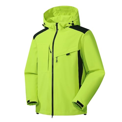 Black Friday Angebote 2024 ab wann, Ski Jacken Herren Jacke Outdoor Damen Winter Work Jacket Men Damen-Jacken Skijacke Softshelljacke Für Winterjacke Fahrrad Grün, M von SKFLABOOF