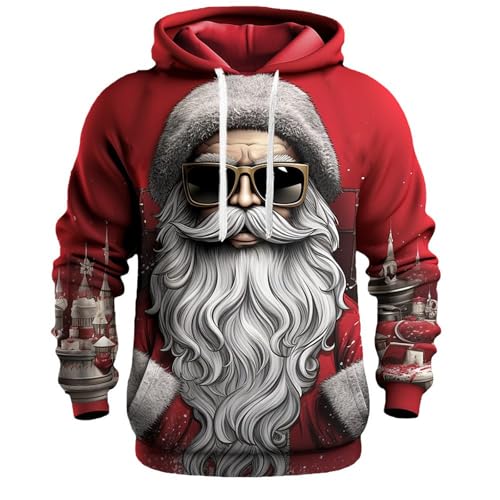 Black Friday Angebote 2024 ab wann, Weihnachts Hoodie Ugly Christmas Sweater Herren Pullover Last Weihnachtsm Partner Weihnachtspullover Weihnachten Hässlich Rot, 6XL Black Friday Angebote 2024 ab wann, Weihnachts Hoodie Ugly Christmas Sweater Herren Pullover Last Weihnachtsm Partner Weihnachtspullover Weihnachten Hässlich Rot, 6XL von SKFLABOOF
