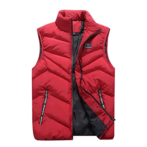 Black Friday Angebote 2024 ab wann, Weste Herren Outdoor Gilet Leichte Arbeitsweste Winter Herrenweste Daunenweste Arbeit Ärmellose Jacke Westen Für Rot, L Black Friday Angebote 2024 ab wann, Weste Herren Outdoor Gilet Leichte Arbeitsweste Winter Herrenweste Daunenweste Arbeit Ärmellose Jacke Westen Für Rot, L von SKFLABOOF