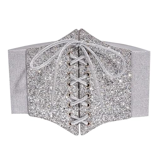 Black Week Angebote 2024, Korsage Damen Corsage Vikings Kostüm Piratenkostüm Korsett Wikinger Pirat Koset Kleid Corsagen Corset Top mit Bindebändern Silber, Einheitsgröße Black Week Angebote 2024, Korsage Damen Corsage Vikings Kostüm Piratenkostüm Korsett Wikinger Pirat Koset Kleid Corsagen Corset Top mit Bindebändern Silber, Einheitsgröße von SKFLABOOF
