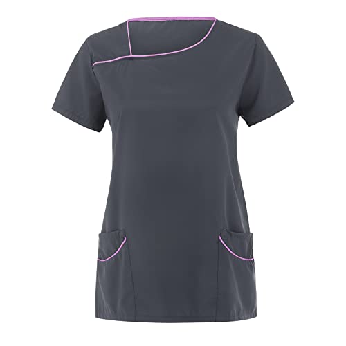 Bunt Damen Tshirt V Ausschnitt Bluse Pflege V-Ausschnitt Shirts Kurzarm Altenpflege Tshirt Berufsbekleidung Druck Weiss Arbeitskleidung Set Kittel Bunt Damen Tshirt V Ausschnitt Bluse Pflege V-Ausschnitt Shirts Kurzarm Altenpflege Tshirt Berufsbekleidung Druck Weiss Arbeitskleidung Set Kittel von SKFLABOOF