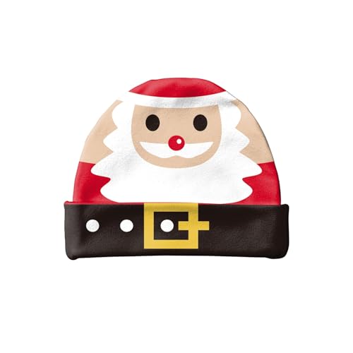 Deals of The Day, EIN Stück Mütze Weihnachten Erwachsene Nikolausmütze Lustige Weihnachtsmütze Klein Weihnachtsma Kinder Partyhüte Herren Mützen Mini Hellrosa, L von SKFLABOOF