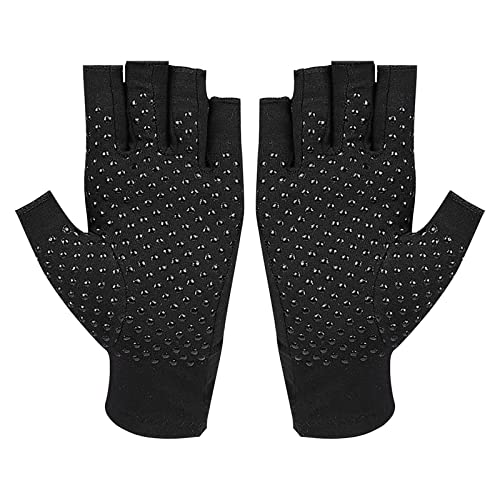 Deals of The Day, EIN Stück Thermohandschuhe Winter Damen Angelhandschuhe Smartphone Handschuhe Sport Warme Herren Warm Fahrrad Schwarz, M von SKFLABOOF