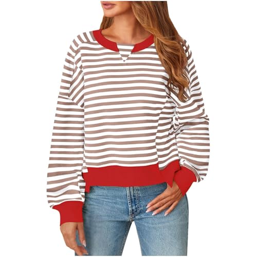 Deals of The Day, Pullover Teenager Mädchen Lässig Pullis Anziehsachen Ausgefallene Damen Klamotten T Shirt 10 Jahre Für Oberteil Clothes Oversize Mintgrün, XL von SKFLABOOF