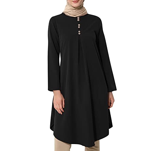 Gebetskleidung Für Frauen Hijab Kleid Abaya Damen Muslimische Kleider Namaz Elbisesi Kadin Islamische Kleidung Damen Arabische Kleidung Schwarz XL von SKFLABOOF